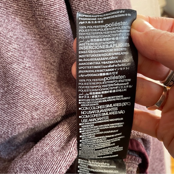 Under Armour Burgundy Maroon Quarter Zip Fleece Pullover - Picture 7 of 8